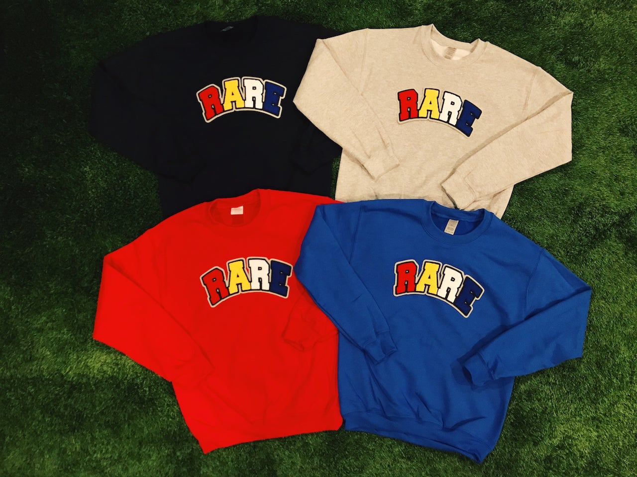 Very Rare Primary Crewneck