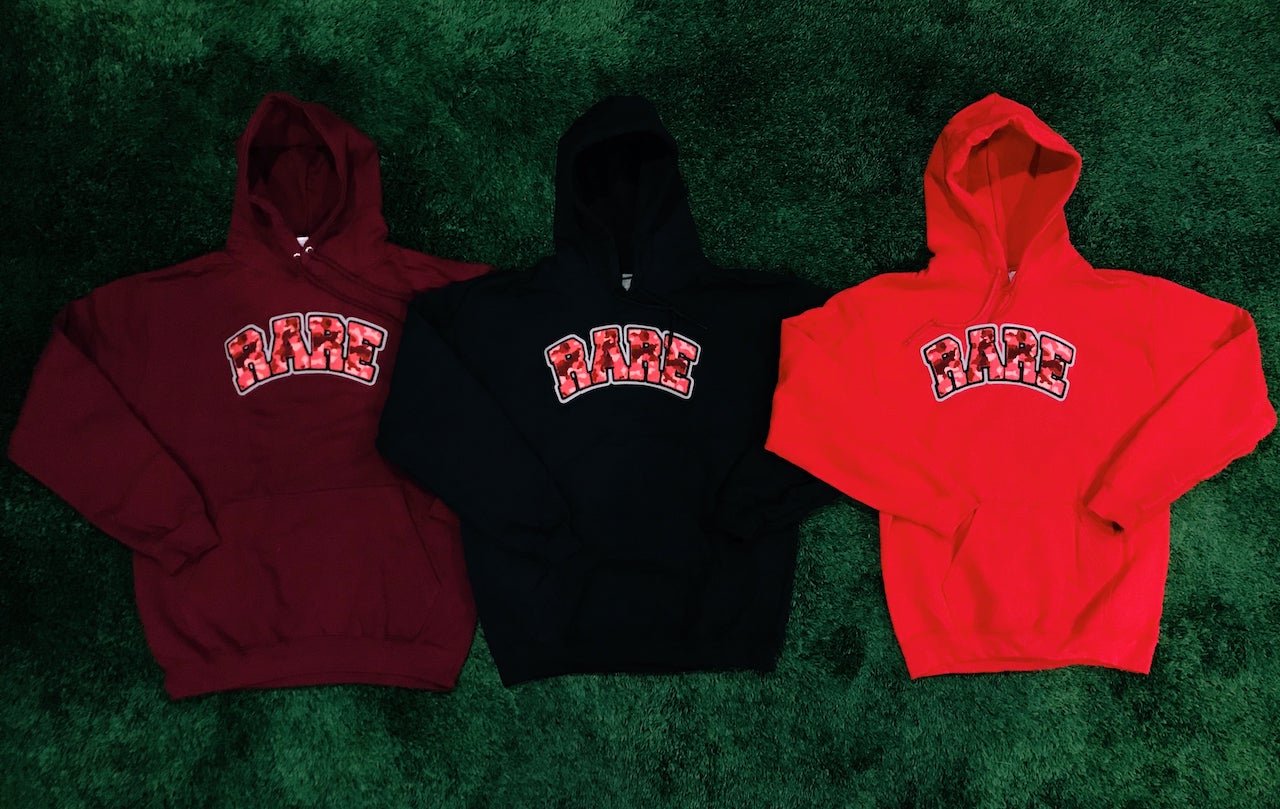 Very Rare Red Camo Hoodie