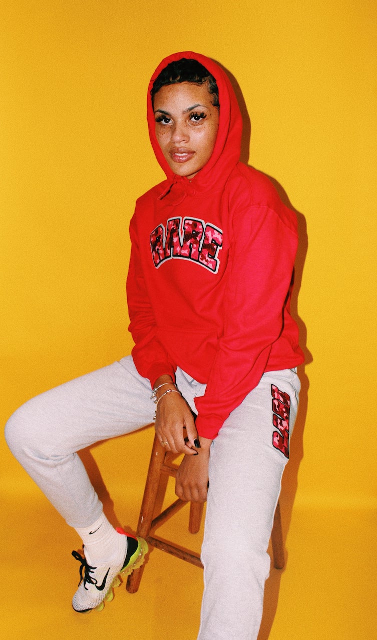 Very Rare Red Camo Hoodie