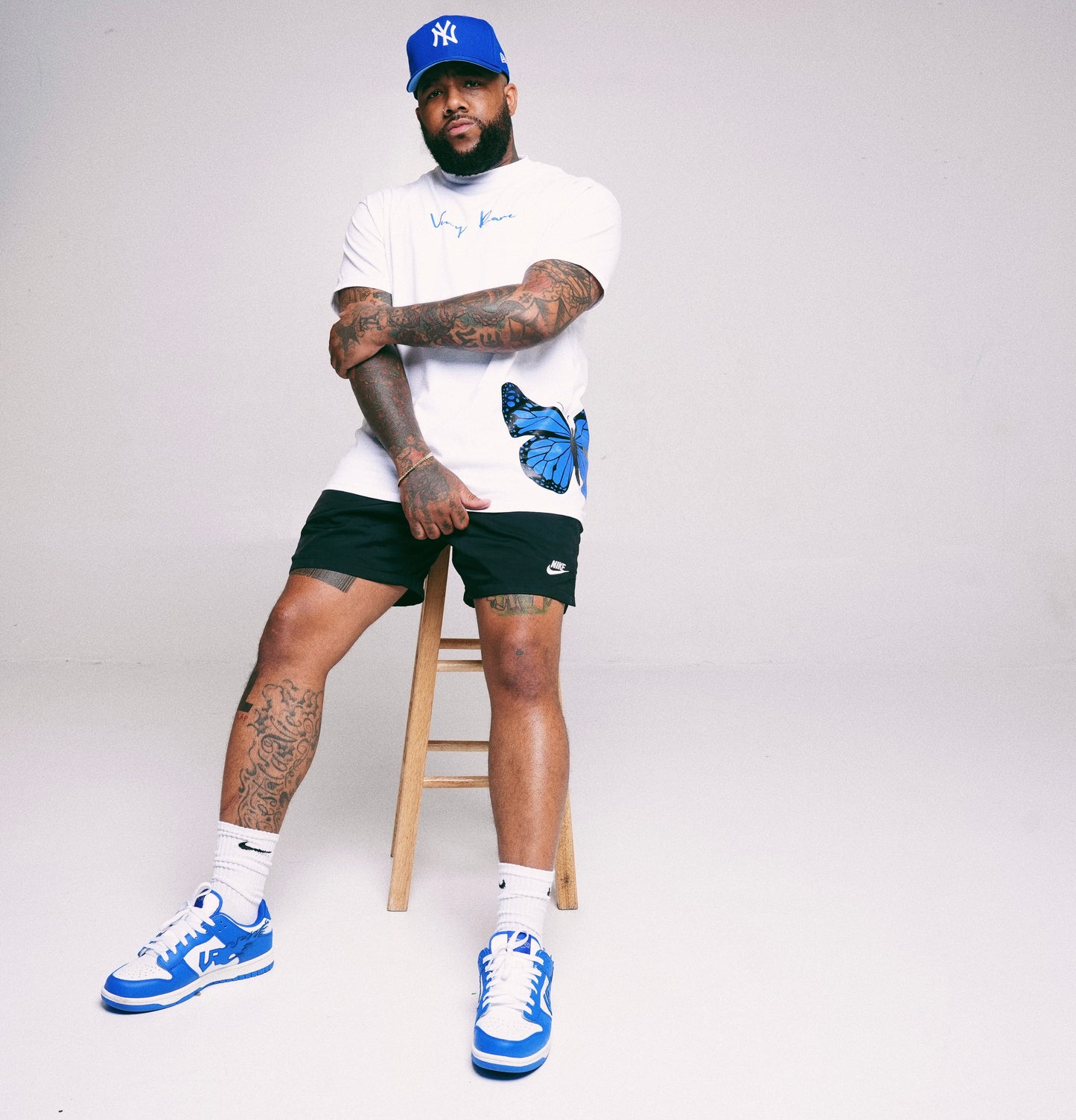 Very Rare Butterfly Tee (Blue Edition)