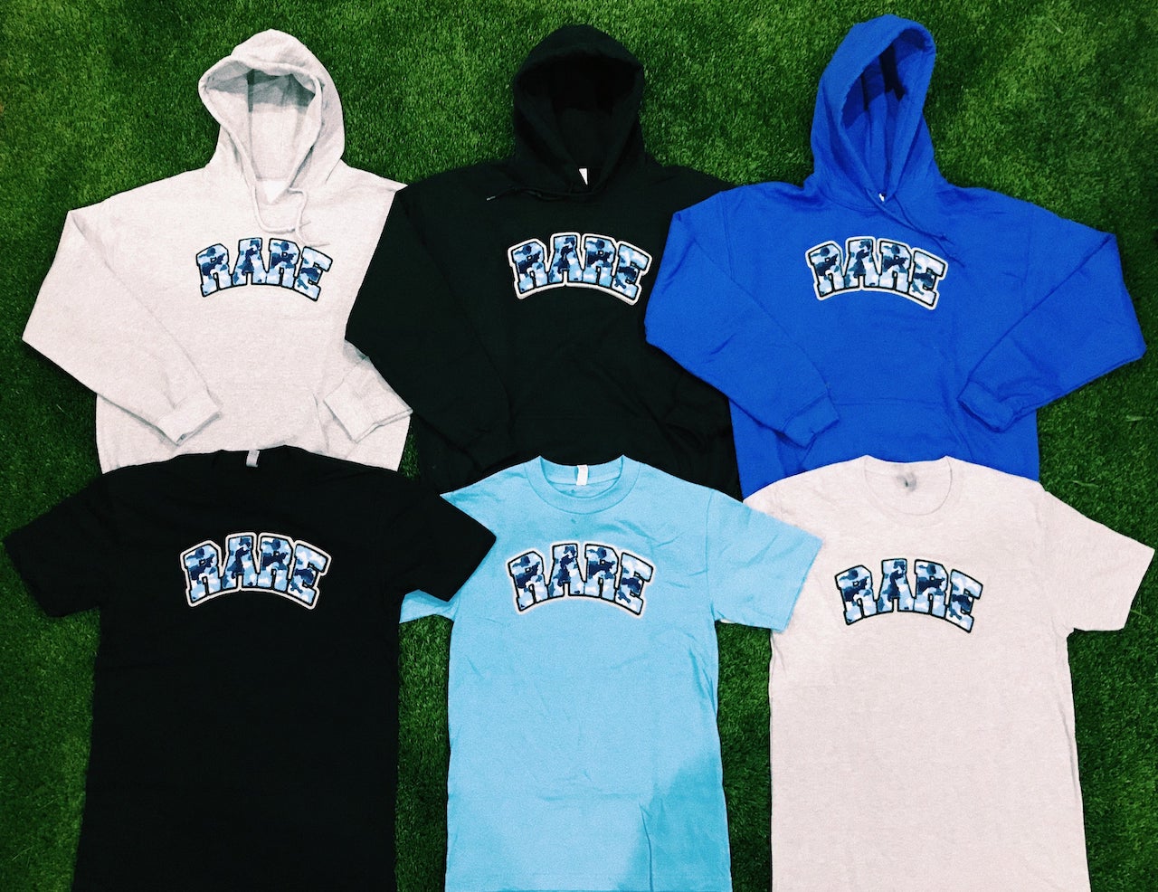 Very Rare Blue Camo Tee