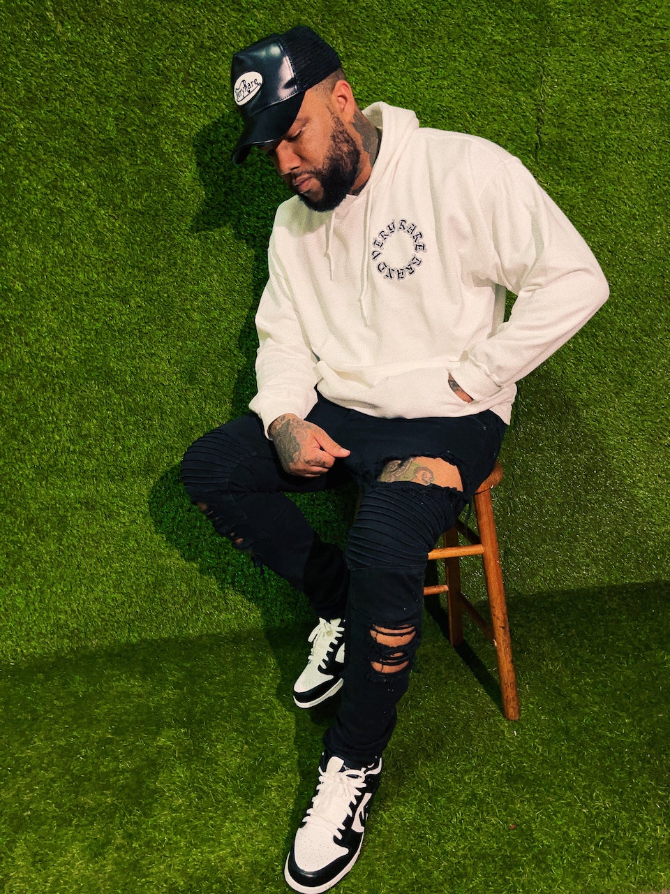 Very Rare Old English Hoodie